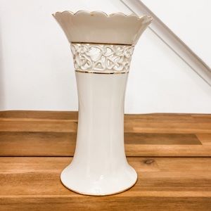 Lenox Pierced Heart Vase